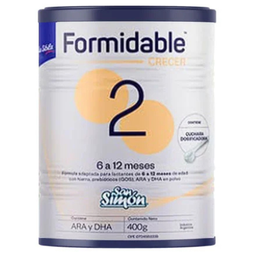 FORMULA FORMIDABLE 2 6-12 MESES 400GR